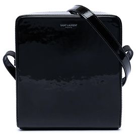 Bolso Camera de charol negro Saint Laurent Negro
