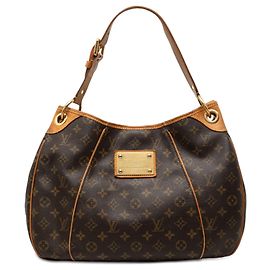 Borsa a tracolla Louis Vuitton Monogram Galliera PM marrone Marrone