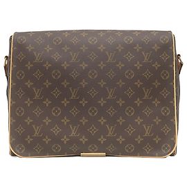 Bolsa transversal Louis Vuitton Monogram Abbesses marrom Marrom