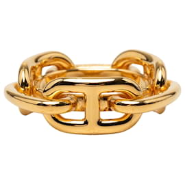 Bague pour foulard Regate plaquée or Gold Hermès Doré