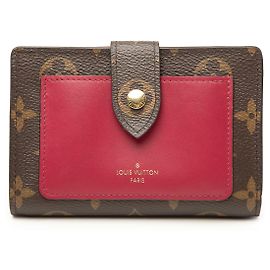Brown Louis Vuitton Monogram Juliette Wallet Small Wallets Brown