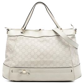 Bolso Gucci Guccissima Mayfair blanco Blanco