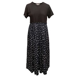Robe à manches courtes Black & Multicolor Comme Des Garcons Taille US S Noir