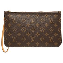 Pochette Louis Vuitton Monogram Neverfull MM Marron Marron