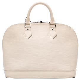 Bolso Louis Vuitton Epi Alma PM blanco Blanco