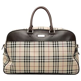 Burberry House Check Canvas Reisetasche beige Beige
