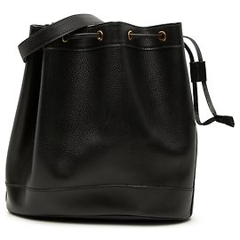 Bolsa Bucket Hermès Clemence Market GM preta Preto