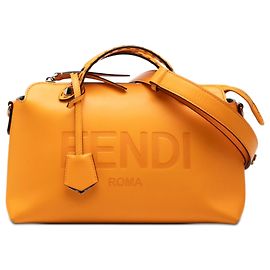Sac à main Fendi Medium Leather By The Way Orange Orange