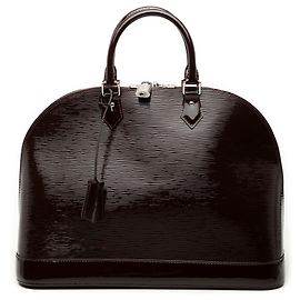 Bolsa Louis Vuitton Alma GM em Epi Elétrico Vermelho Vermelho