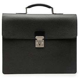 Bolso Business 2 Louis Vuitton Taiga Robusto 2 negro Negro