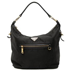 Borsa a tracolla Prada Tessuto nera Nero