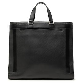 Black Louis Vuitton Taiga Kasbek GM Business Bag Black