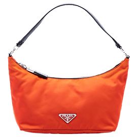 Borsa a tracolla Prada Tessuto Sirio Arancione Arancione