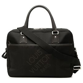 Pasta Business Yack Damier Geant preto Louis Vuitton Preto