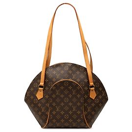 Sacola de compras Louis Vuitton Monogram Ellipse GM marrom Marrom