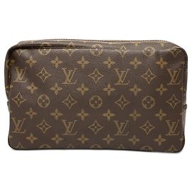 Necessaire Louis Vuitton Monogram marrom 28 Clutch Bag Marrom