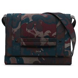 Borsa a tracolla marrone Dior x Peter Doig Marrone