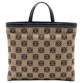 Beige LOEWE Anagram Canvas Tote Beige