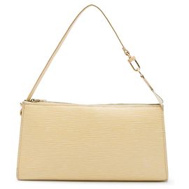 Borsa a tracolla Louis Vuitton Epi Pochette Accessoires Gialla Giallo