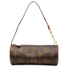 Bolsa Louis Vuitton Monogram Papillon Pochette marrom Marrom