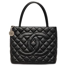 Tote Chanel Caviar Medallion noir Noir