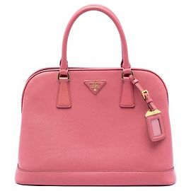 Bolsa Prada Medium Saffiano Lux Open Promenade rosa Rosa