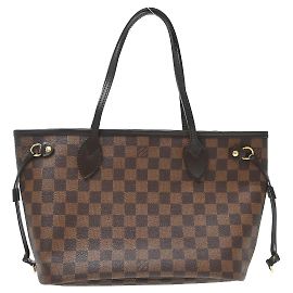 Tote Louis Vuitton Neverfull Damier Ebene PM Marrone