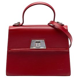 Bolso Louis Vuitton Epi Sevigne rojo Roja