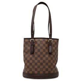 Bolso Marais Damier Ebene marrón Louis Vuitton Castaño