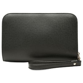 Clutch Louis Vuitton Taiga Pochette Baikal nera Nero