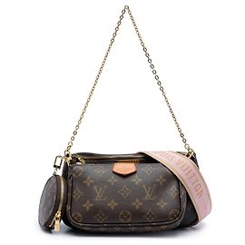 Bolsa Louis Vuitton Monogram Multi Pochette Accessoires marrom Marrom