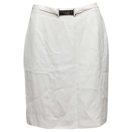 Céline Jupe crayon blanche Celine Taille FR 42 Blanc