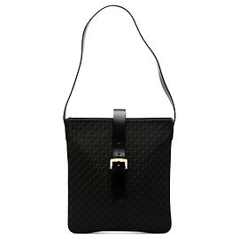 Bolsa de ombro em canvas Anagram preto LOEWE Preto