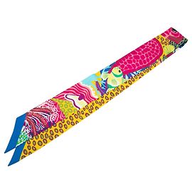 Pañuelo de seda Twilly Hermès Under the Waves amarillo Scarves Amarillo