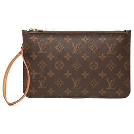 Pochette Louis Vuitton Monogram Neverfull MM Marron Marron