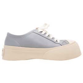 Light Blue Marni Pablo Low-Top Platform Sneakers Size 36 Blue