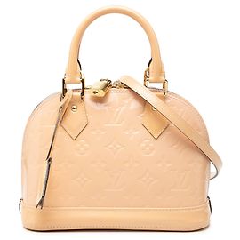Bolsa Louis Vuitton Monogram Vernis Alma BB Rosa Rosa
