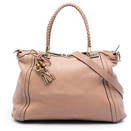 Sac cabas Bella convertible en cuir de veau marron Gucci Marron