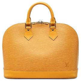 Bolso Louis Vuitton Epi Alma PM Amarillo Amarillo