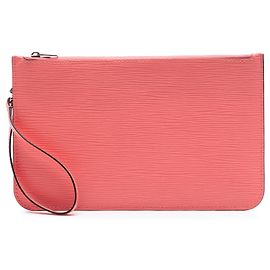 Pochette Louis Vuitton Epi Neverfull rosa Rosa