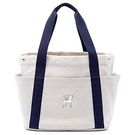 Borsa pannolini Hermès Toile Cabriole bianca Bianco
