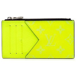 Tarjetero Taigarama amarillo Louis Vuitton Amarillo