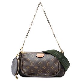 Borsa Louis Vuitton Monogram Multi Pochette Accessoires marrone Marrone