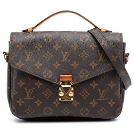Sac à main Louis Vuitton Monogram Pochette Metis marron Marron