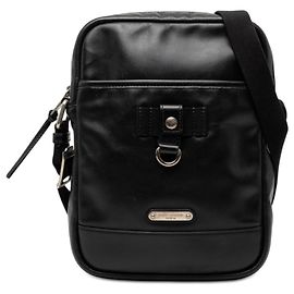 Bolsa transversal Rivington em couro de bezerro preto Saint Laurent Preto