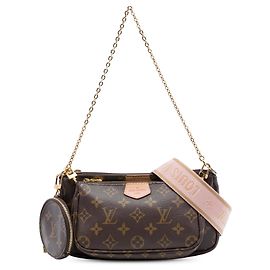 Bolsa Louis Vuitton Monogram Multi Pochette Accessoires Marrom Marrom
