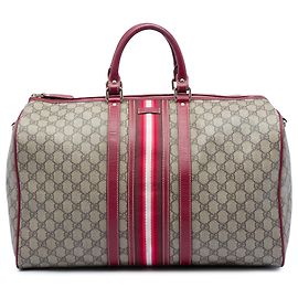 Borsa da viaggio Gucci GG Supreme beige Beige