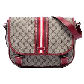 Bolsa transversal Gucci GG Supreme Web bege Bege