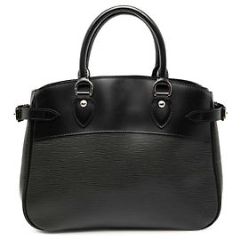Borsa Louis Vuitton Epi Passy PM Nera Nero