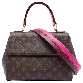 Bolsa Louis Vuitton Monogram Cluny BB Marrom Marrom